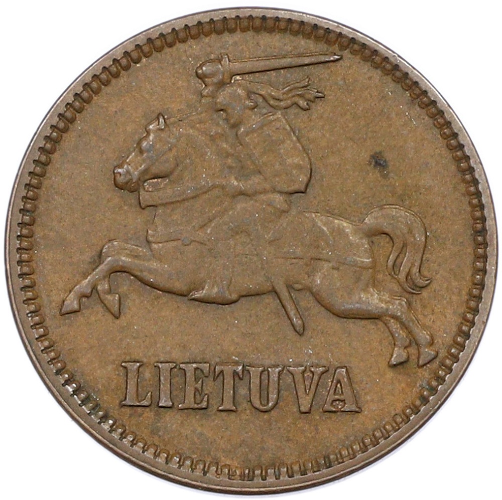 5 центов 1936 года Литва — Фото №2