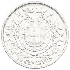 10 сентаво 1915 года Португалия — Фото №2