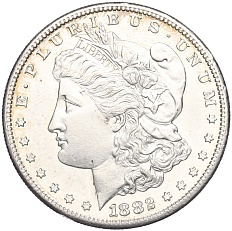 1 доллар 1882 года S США — Фото №1
