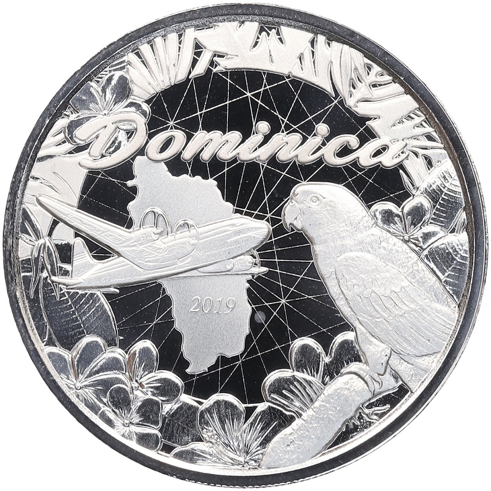 2 доллара 2019 года Восточные Карибы «Доминика» — Фото №1