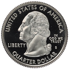 1/4 доллара (25 центов) 2003 года S США «Штаты и территории — Алабама» — Фото №2