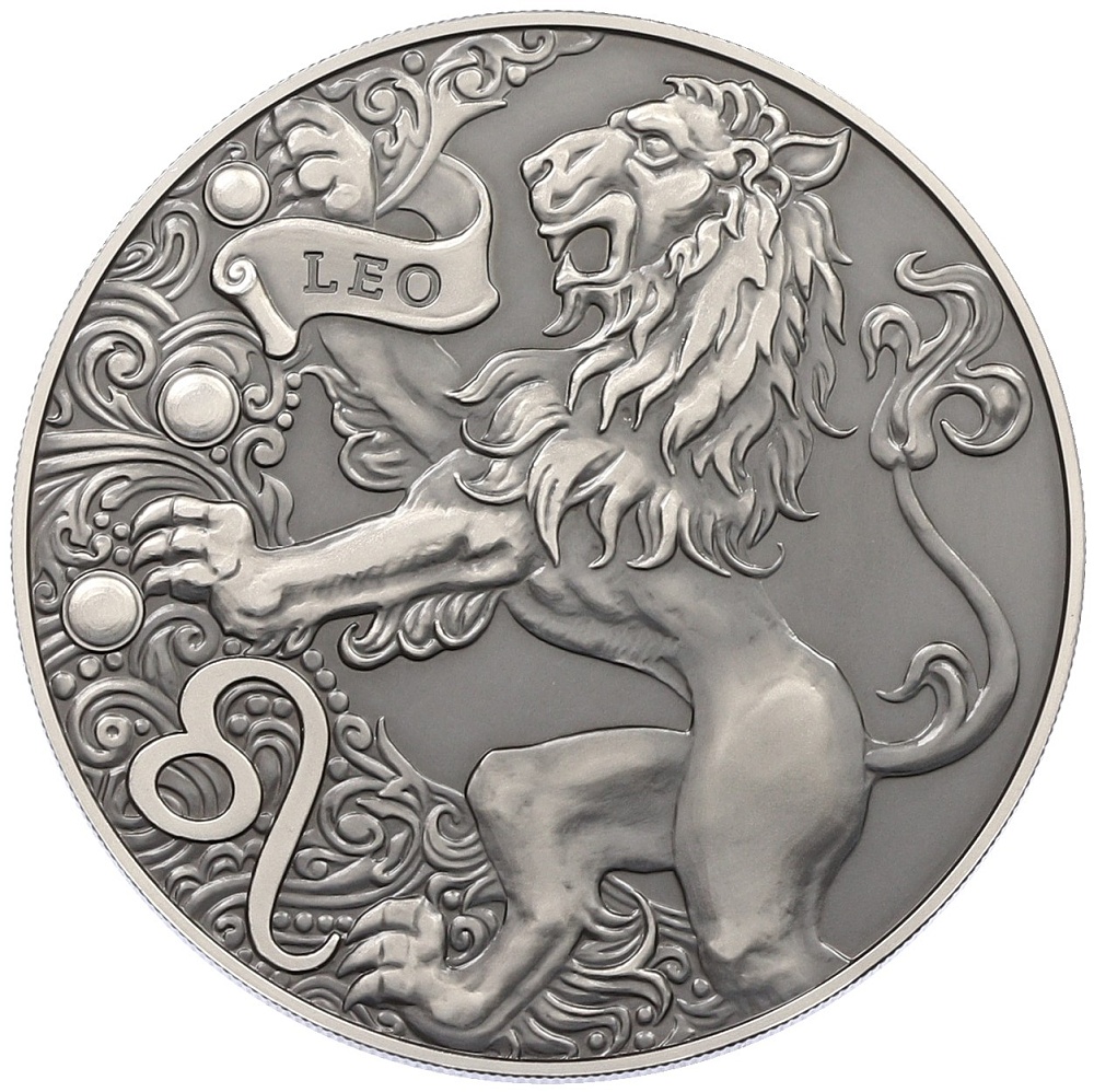 1 рубль 2015 года Белоруссия «Знаки зодиака — Лев» — Фото №1