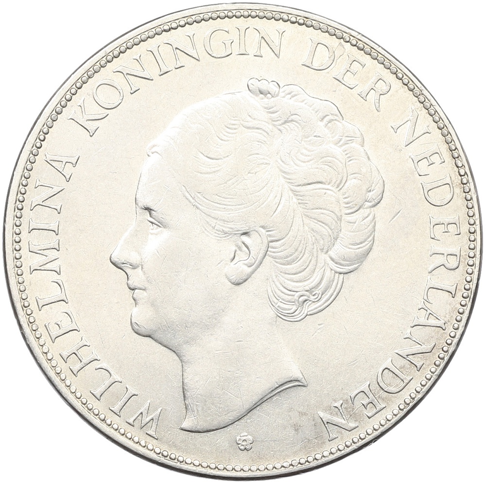 2 1/2 гульдена 1930 года Нидерланды — Фото №2