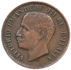 1 чентезимо 1904 года Италия — Фото №2