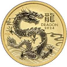 25 долларов 2024 года Австралия «Китайский гороскоп — Год дракона» — Фото №1