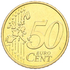 50 евроцентов 2001 года Монако — Фото №2