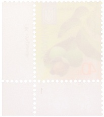 Почтовая марка 40 копеек 2012 года Украина «Деревья» — Фото №2