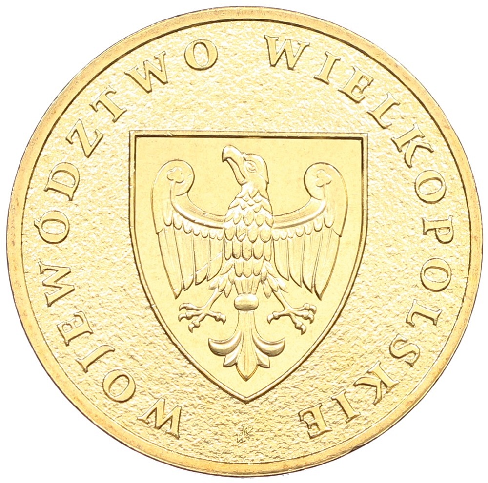 2 злотых 2005 года Польша «Регионы Польши — Великопольское воеводство» — Фото №1