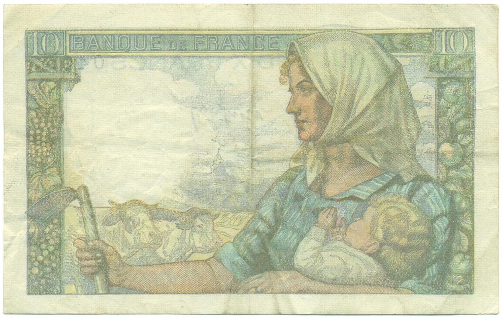 10 франков 1947 года Франция — Фото №2