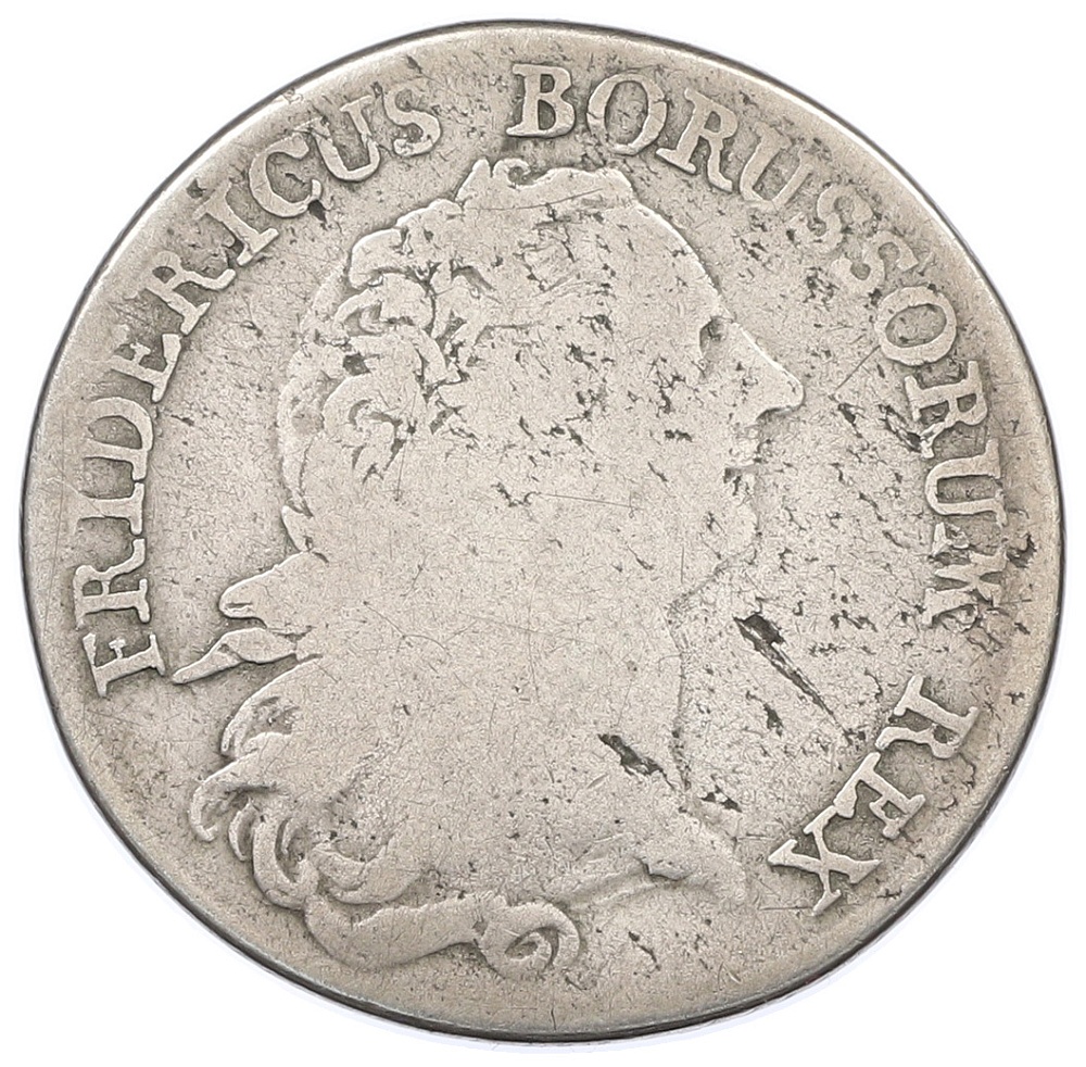 1/3 рейхсталера 1767 года B Пруссия — Фото №2