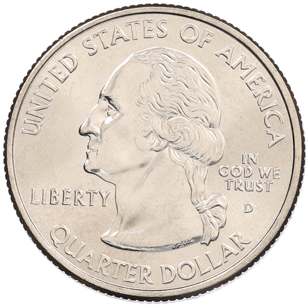 1/4 доллара (25 центов) 2003 года D США «Штаты и территории — Иллинойс» — Фото №2