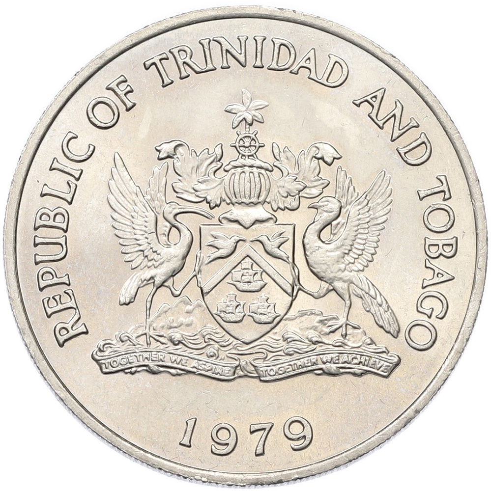1 доллар 1979 года Тринидад и Тобаго «Продовольственная программа — ФАО» — Фото №2