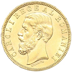 20 лей 1890 года Румыния — Фото №1