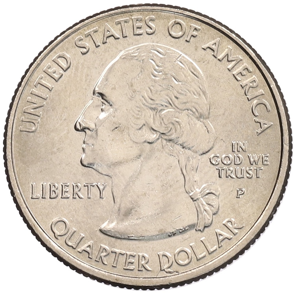 1/4 доллара (25 центов) 2006 года P США «Штаты и территории — Южная Дакота» — Фото №2
