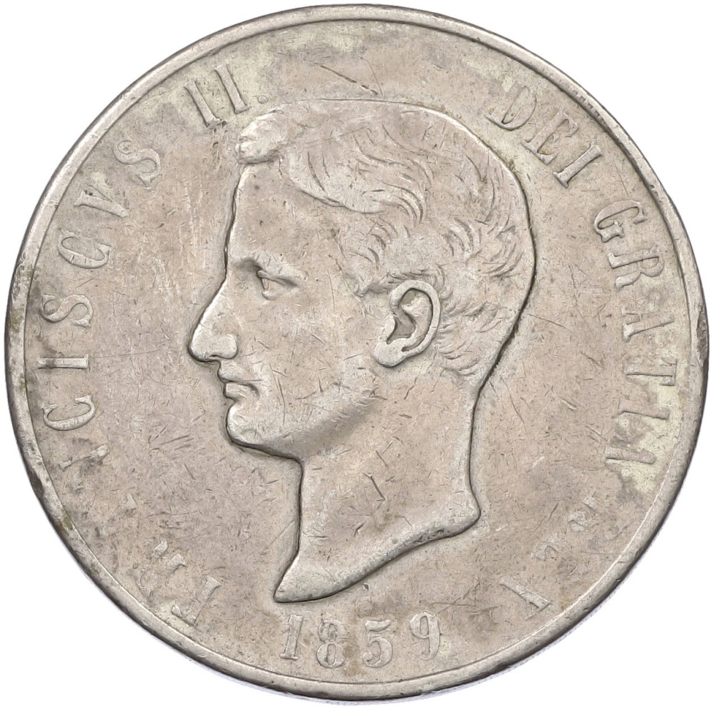 120 грано 1859 года Королевство Обеих Сицилий — Фото №1