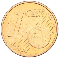 1 евроцент 2001 года Монако — Фото №2
