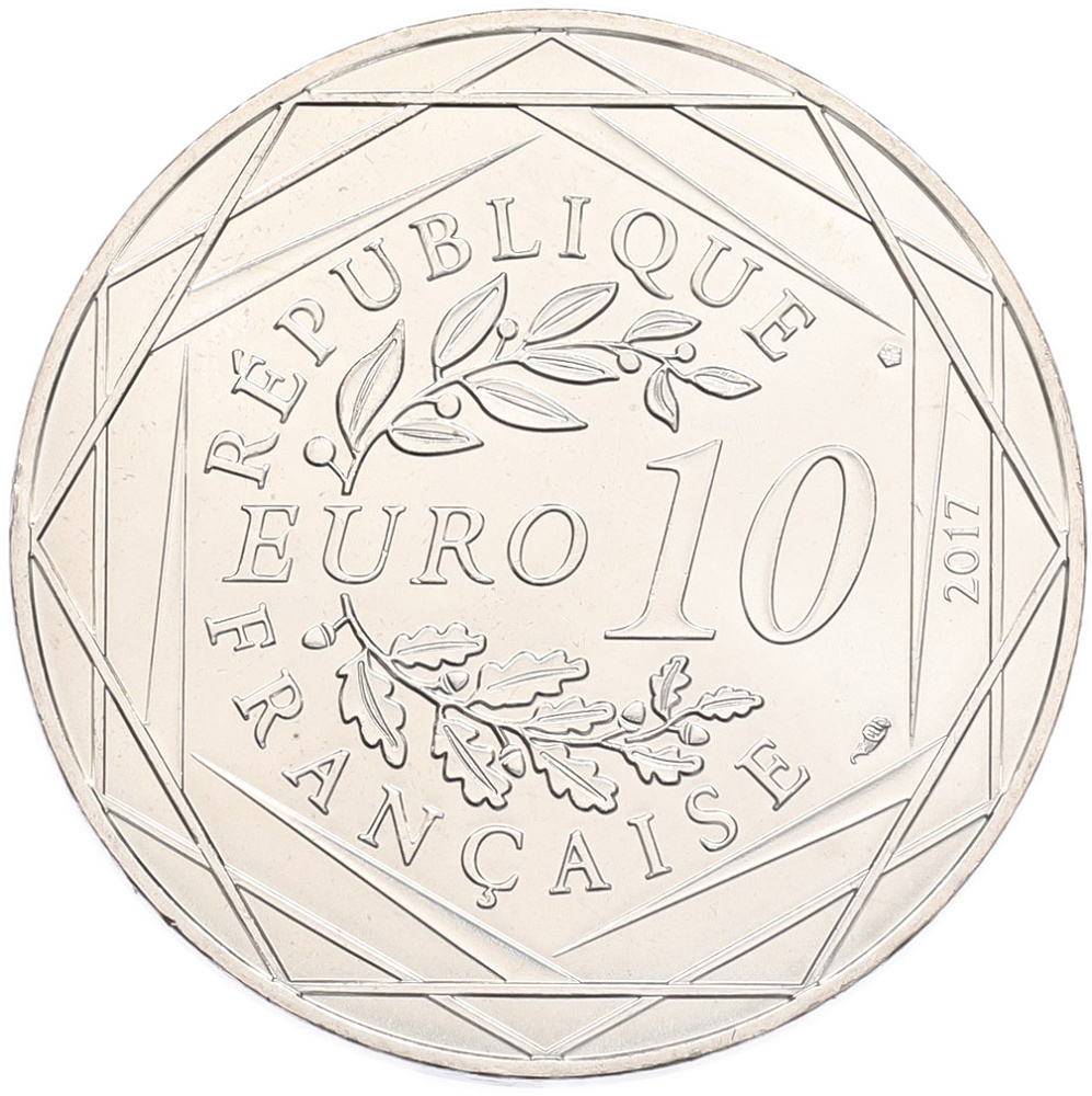10 евро 2017 года Франция «Франция Жана-Поля Готье — Нормандия» — Фото №2