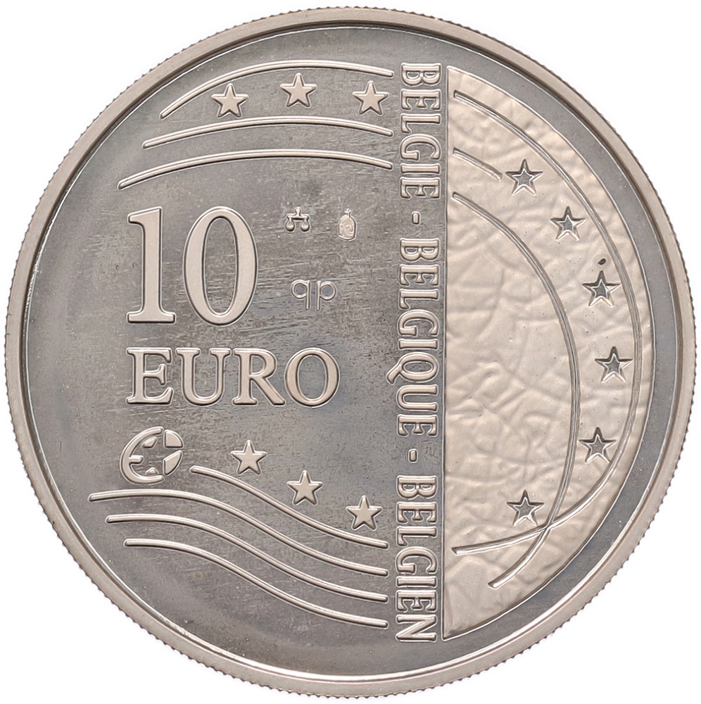 10 евро 2004 года Бельгия «Расширение Европейского Союза» — Фото №2