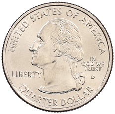 1/4 доллара (25 центов) 2004 года D США «Штаты и территории — Техас» — Фото №2