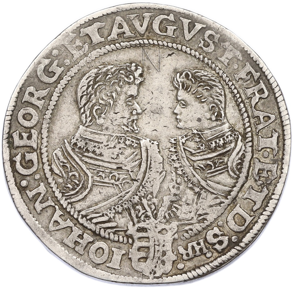 1 талер 1610 года Саксония — Кристиан II — Фото №2