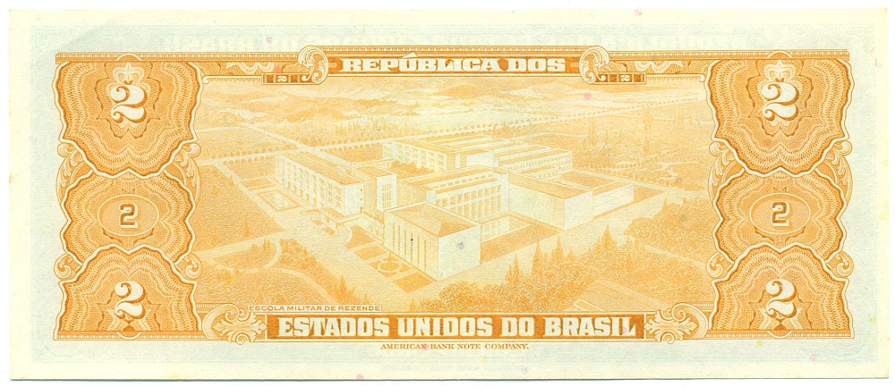 2 крузейро 1954 года Бразилия — Фото №2