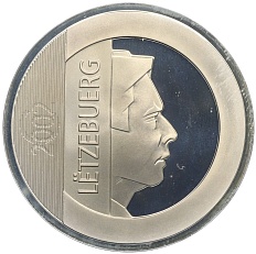 25 евро 2002 года Люксембург «50 лет Европейской судебной системе» — Фото №2