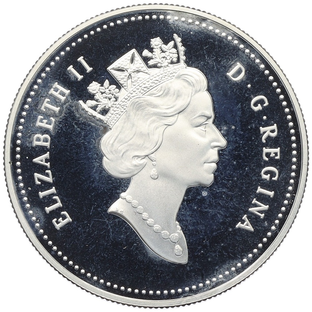 1 доллар 1992 года Канада «175 лет Кингстонскому дилижансу» — Фото №2