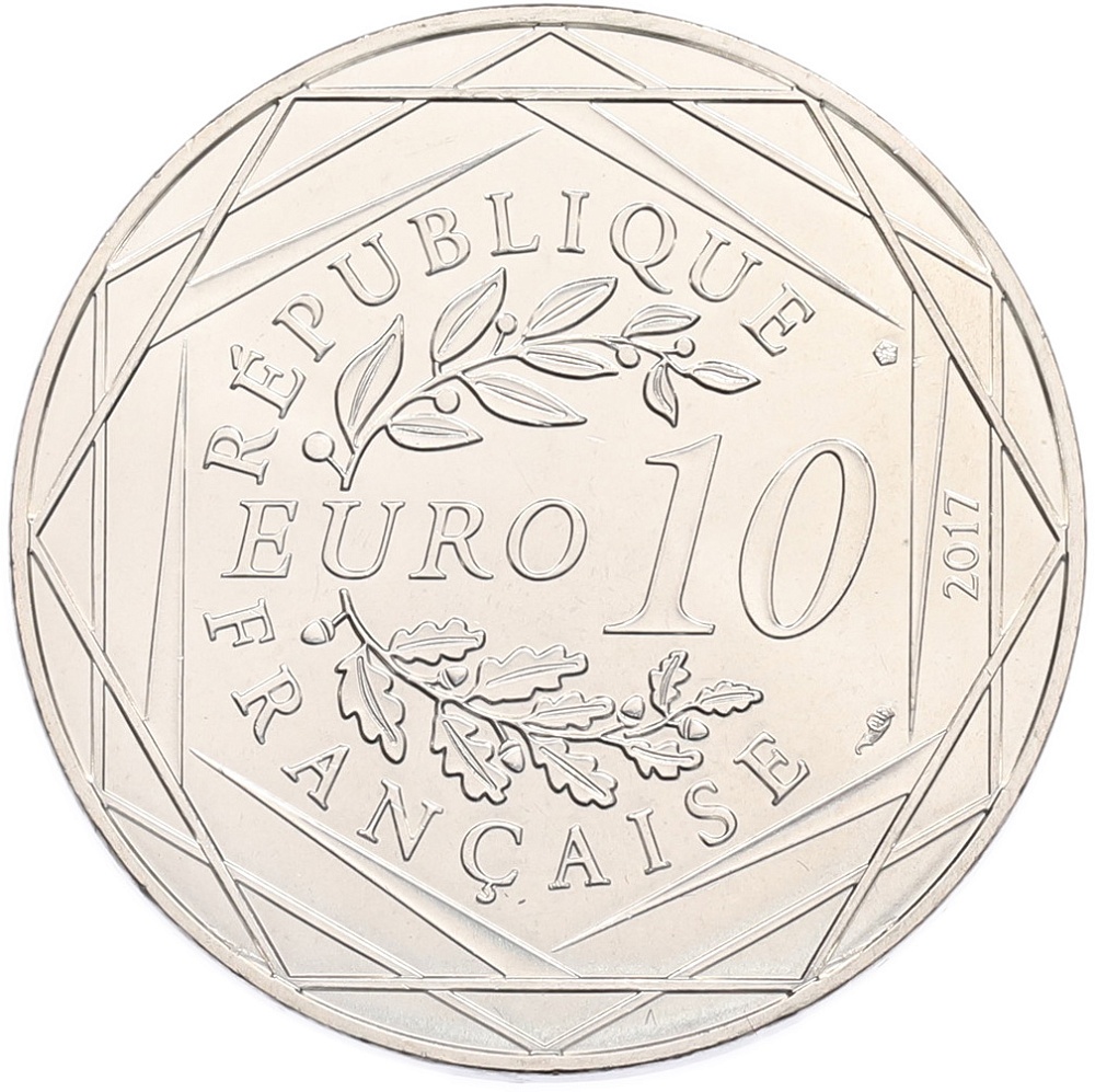 10 евро 2017 года Франция «Франция Жана-Поля Готье — Лазурный берег» — Фото №2