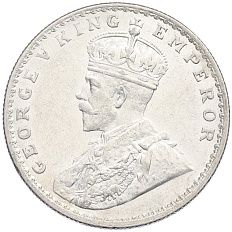 1 рупия 1917 года Британская Индия — Фото №2