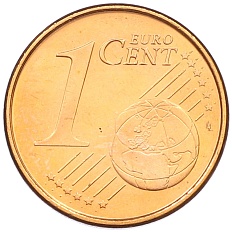 1 евроцент 2001 года Испания — Фото №2