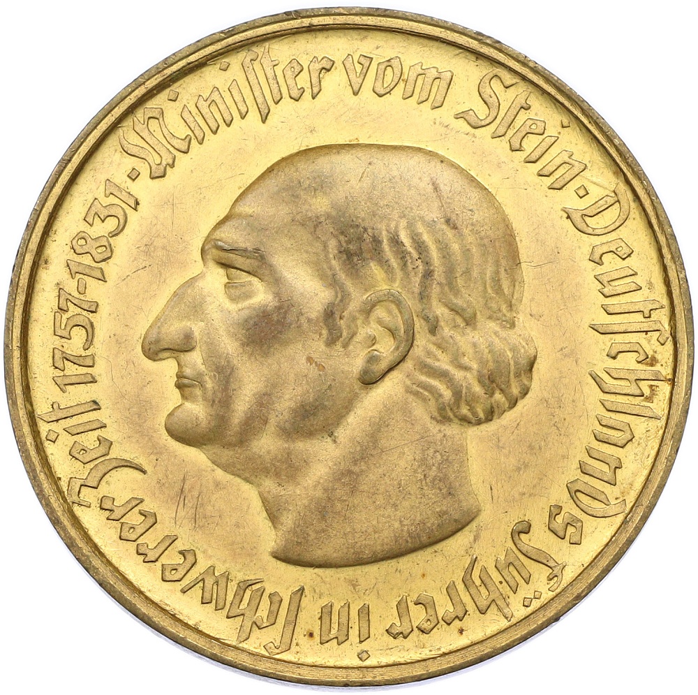 10000 марок 1923 года Германия — Вестфалия (Нотгельд) — Фото №2