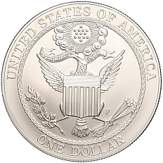1 доллар 2008 года P США «Белоголовый орлан» — Фото №2
