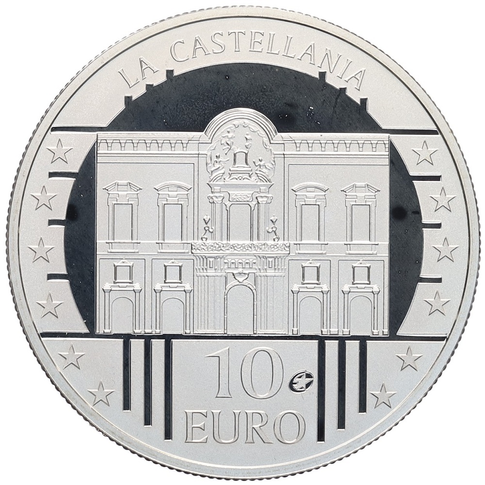 10 евро 2009 года Мальта «Ла Кастеллана» — Фото №1