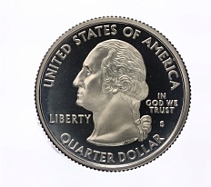 1/4 доллара (25 центов) 2001 года S США «Штаты и территории — Кентукки» — Фото №2