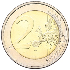 2 евро 2011 года Эстония — Фото №2