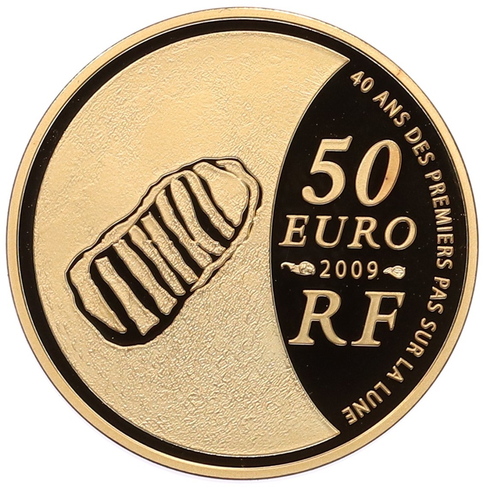 50 евро 2009 года Франция «Международный год астрономии» — Фото №2