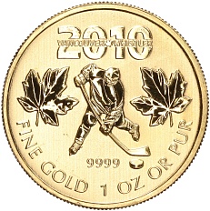50 долларов 2010 года Канада «XXI зимние Олимпийские Игры 2010 в Ванкувере» — Фото №1
