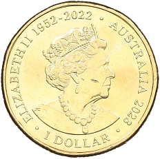 1 доллар 2023 года Австралия «Большие австралийские вещи – гигантская треска Мюррея» — Фото №2