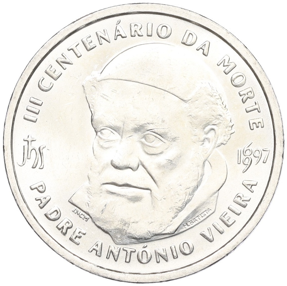 500 эскудо 1997 года Португалия «300 лет со дня смерти Антониу Виейра» — Фото №1