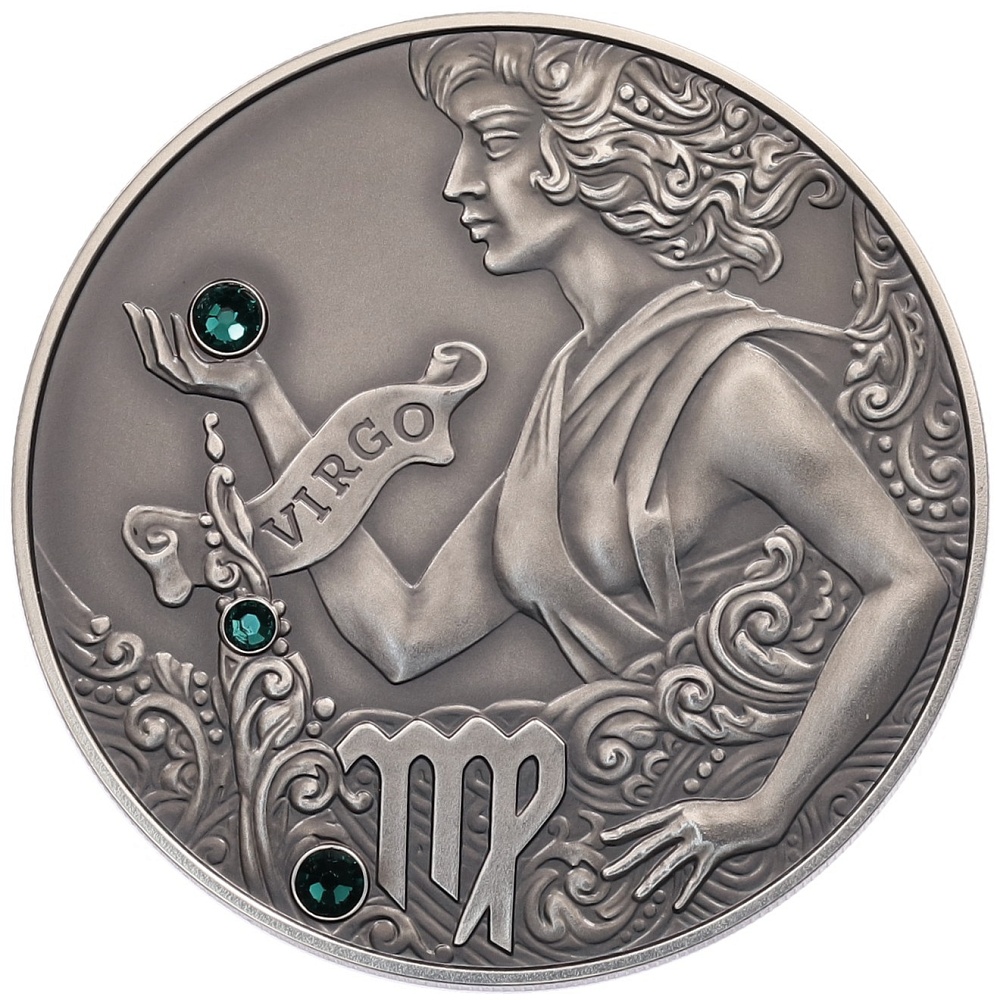 20 рублей 2015 года Белоруссия «Знаки зодиака — Дева» — Фото №1