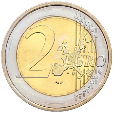 2 евро 2000 года Франция — Фото №2