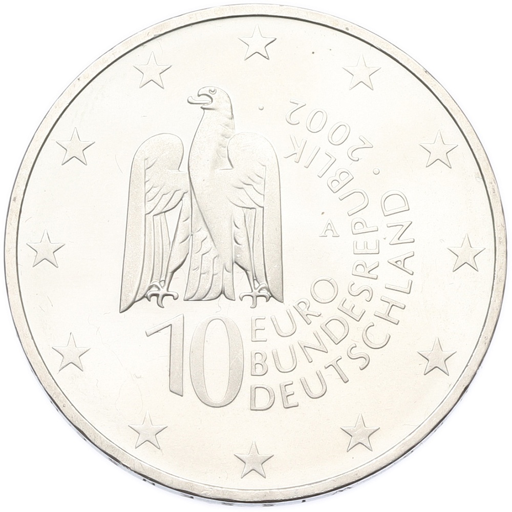 10 евро 2002 года A Германия «Берлинский музей» — Фото №2