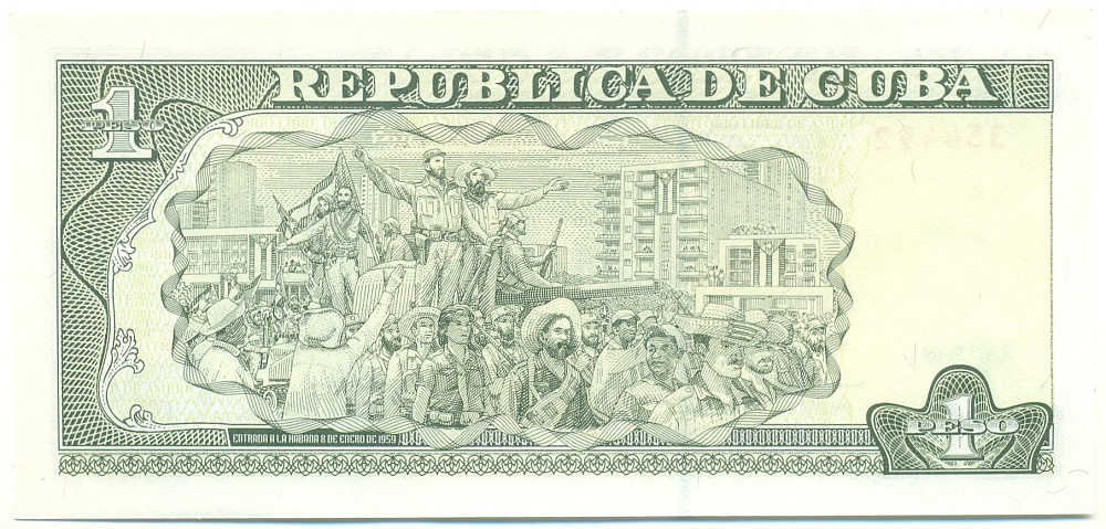 1 песо 2009 года Куба — Фото №2