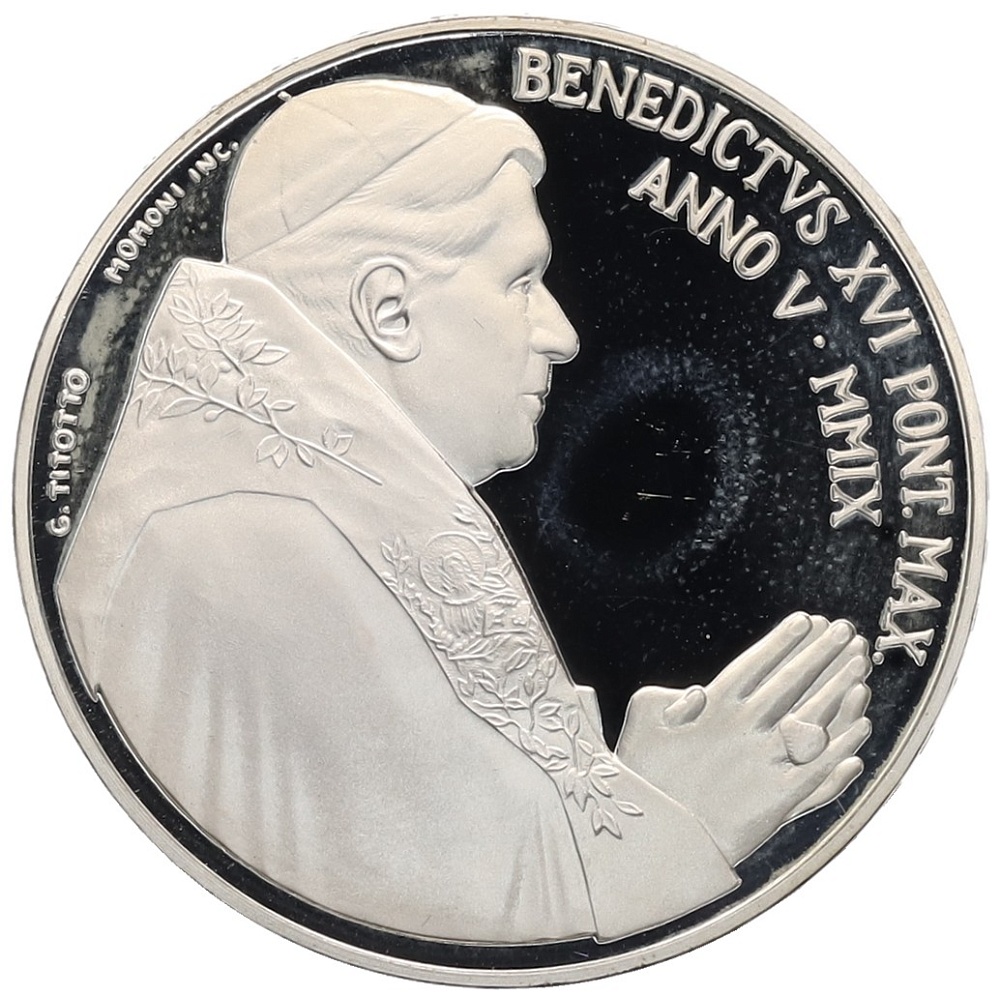 5 евро 2009 года Ватикан «42-й Всемирный день мира» — Фото №2