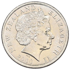 5 центов 2000 года Новая Зеландия — Фото №2