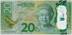 20 долларов 2018 года Новая Зеландия — Фото №1