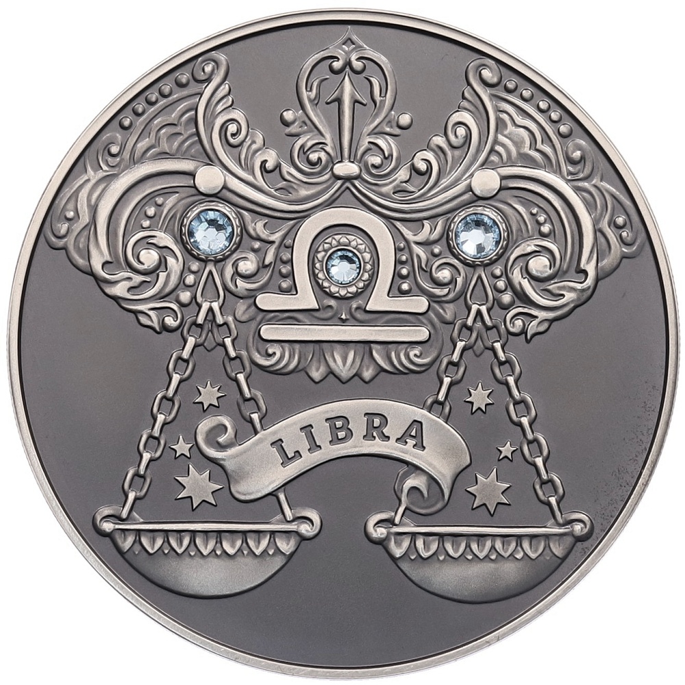 20 рублей 2013 года Белоруссия «Знаки зодиака — Весы» — Фото №1