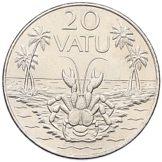 20 вату 1999 года Вануату — Фото №1