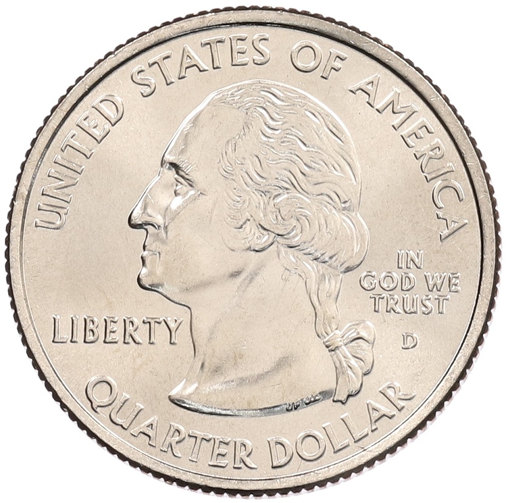 1/4 доллара (25 центов) 2004 года D США «Штаты и территории — Мичиган» — Фото №2