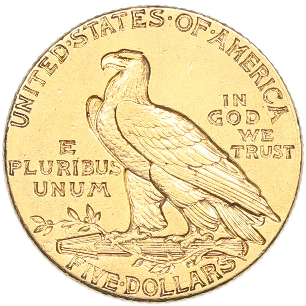 5 долларов 1910 года США — Фото №2